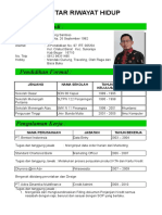 Daftar Riwayat Hidup (Sugeng Santoso)