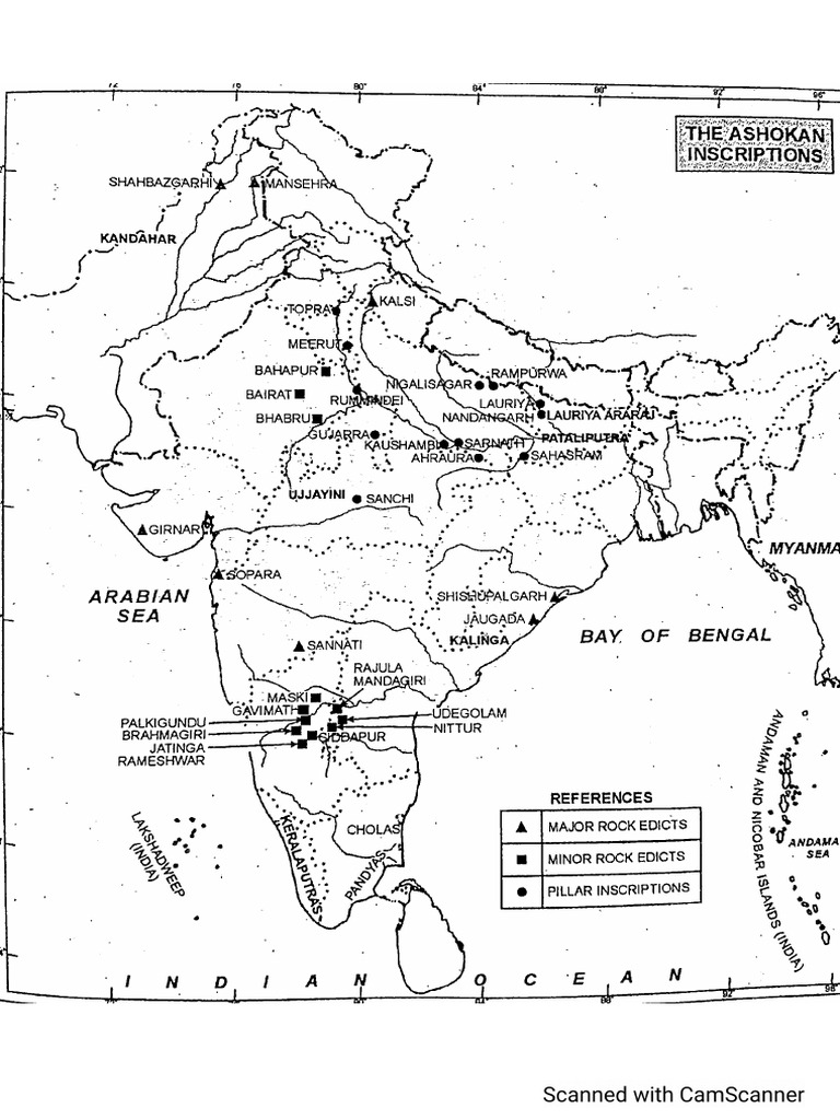 Ashokan Inscriptions PDF Ashoka Ancient India