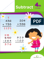 Add and Subtract Workbook