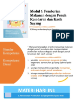 Modul 6 Pemberian Makanan Penuh Kesadaran