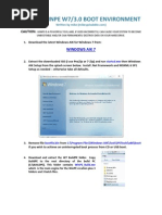 WinPE 3.0 Detailed Build - AutoIT Version