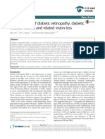 Epidemiology of Diabetic Retinopathy, Diabetic Macular Edema and Related Vision Loss
