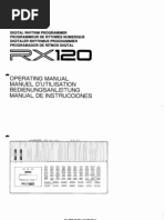 Download Yamaha RX120 Manual by John Brown SN53409519 doc pdf