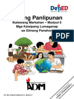 Araling Panlipunan8 - Q2 - Mod6 - Mga Kaisipang Lumaganap Sa Gitnang Panahon - v.6 - 01242021