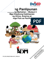 Araling Panlipunan8 - Q2 - Mod3 - Mga Klasikong Kabihasnan NG Africa America at Mga Pulo Sa Pacific - v6 - 01142021