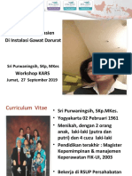 Asuhan Keperawatan Pasien Di Instalasi Gawat Darurat: Sri Purwaningsih, SKP, Mkes