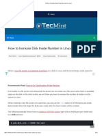 How To Increase Disk Inode Number in Linux