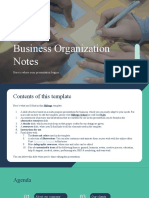 Business Organization Notes by Slidesgo