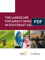 201808 - Landscape for Impact Investing in SE Asia