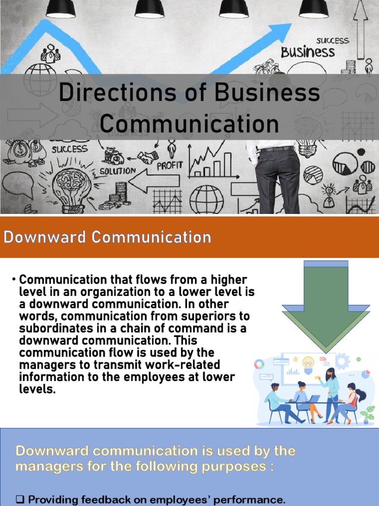 Directions of Communication Flow | PDF | Hierarchy | Communication