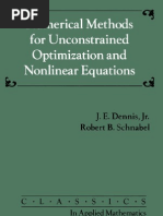 Download Numerical Methods for Unconstrained Optimization and Nonlinear Equations Classics in Applied Mathematics by mohammad_albooyeh SN53411241 doc pdf