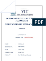 School of Hotel and Tourism Managemnt: Entrepreneurship Development