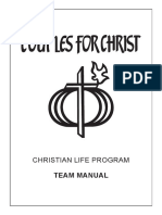 Christian Life Program: Team Manual