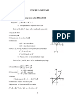 Functii - Elementare - Cls X