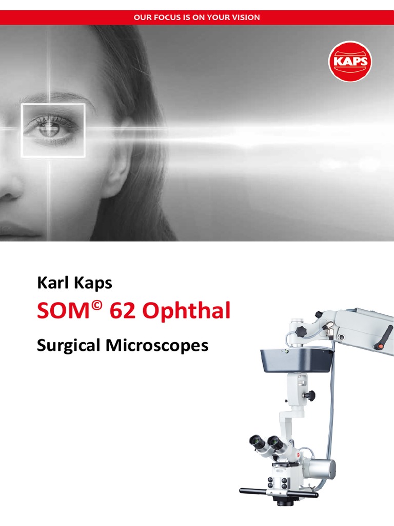 Karl Kaps Som62 Ophthal Brochure | PDF | Zoom Lens | Microscope