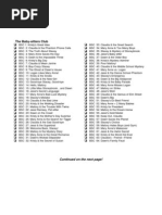 babysitters club books list