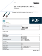 Network Cable - NBC-MSD/ 2,0-93E/R4AC SCO US - 1406127: Key Commercial Data