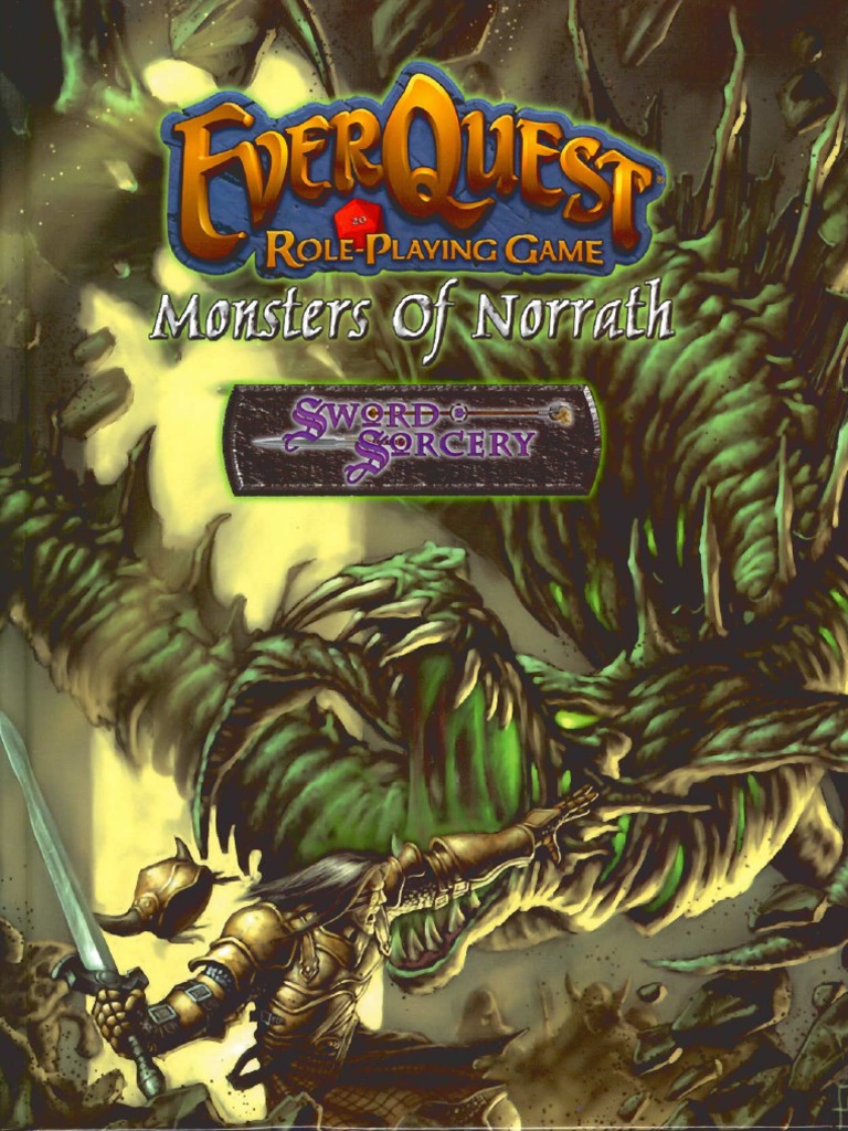EverQuest: Lost Dungeons Of Norrath - PC - Manuel Et Carte Inclus - Très Bon état