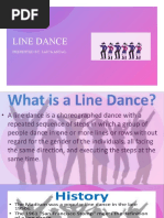 Line Dance: Presented By: Laica Andal