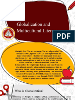 Globalization and Multicultural Literacy-Ilagan