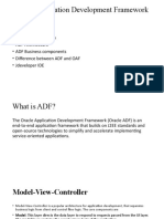 Oracle Application Development Framework ADF