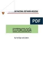 Clase 01 - Ecotoxicología