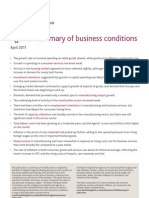 Bank of Englands Agents Summary of Business Conditions 