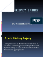 Dr. Vineet Chaturvedi on Acute Kidney Injury