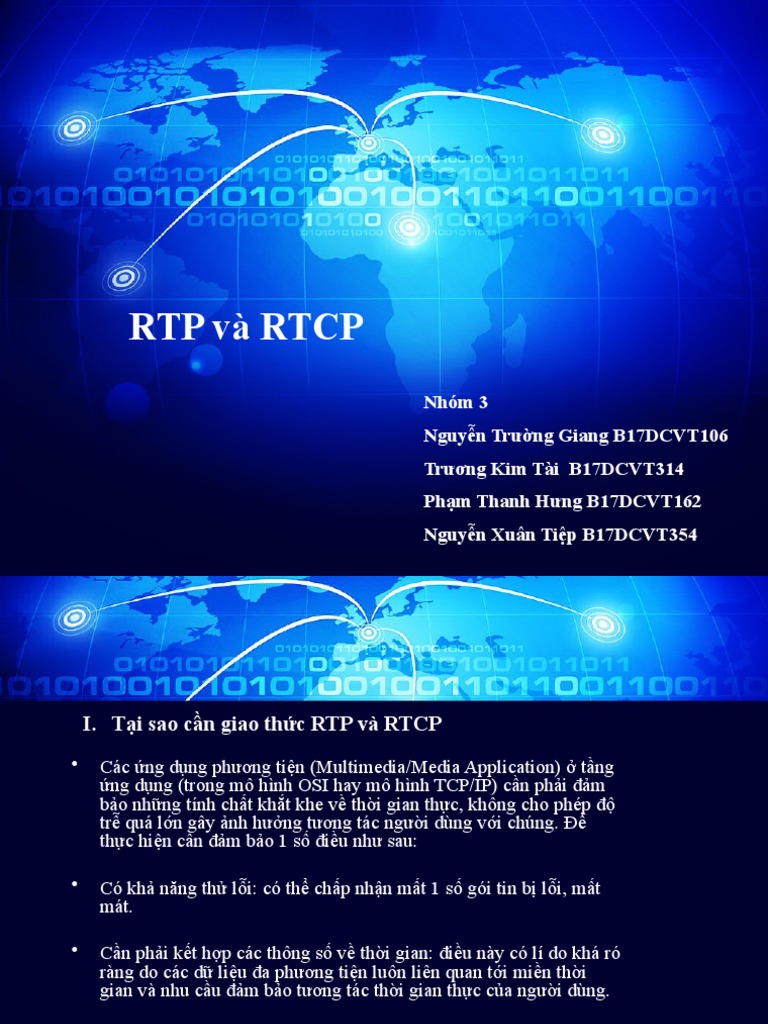 RTP Và RTCP PP | PDF