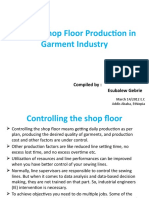 Control Shop Floor Production in Garment Industry