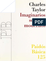 IMAGINARIOS SOCIALES MODERNOS - Charles Taylor