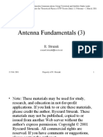 Antenna Fundamentals (3) : R. Struzak