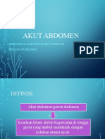 Akut Abdomen