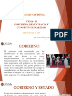 Diapositiva Gobierno Demo Constitucionalidad