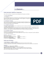 LAS APPROCHANTS 2013 Repertoire Dossier Creation de Chanson1