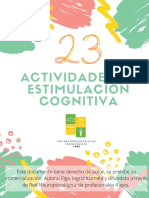 Cuadernillo 23 - Estimulación Cognitiva - Red 4 Ejes