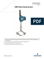 Product Data Sheet Rosemount 0085 Pipe Clamp Sensor en 73338