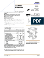 Switch Mode Pulse Width Modulation Control Circuit TL494, NCV494