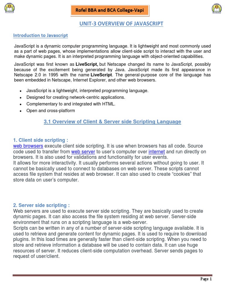 An Overview of JavaScript Fundamentals: Data Types, Variables, Comments ...