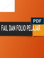 Fail Dan Folio Pelajar Label