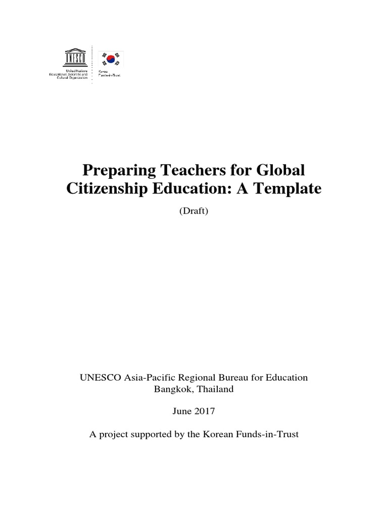 Educators' Guide to Global Citizenship | PDF | Sustainability | Pedagogy