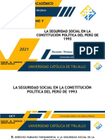 Derecho de La Seguridad Social en La Constitución Política Del Perú 1993