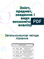 Предмет, види і завдання економічного аналізу