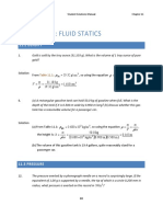 College Physics Student Solutions Manual Chapter 11 Fluid Statics and Pressure