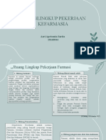 Ruanglingkup Pekerjaan Kefarmasia: Azri Aprisonia Sarita 18160044