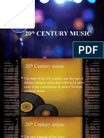 20th CENTURY MUSIC Grade 10