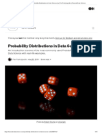 Probability Distributions in Data Science - Towards Data Science