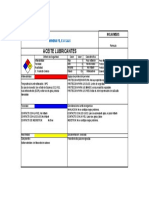 MSDS Aceite Lubricantes