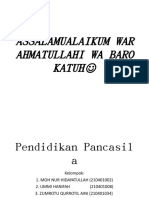 PPT pendidikan Pancasila