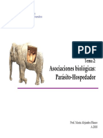 Tema 2 - Asociaciones Biologicas